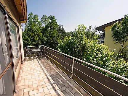 Größer Süd-West Balkon