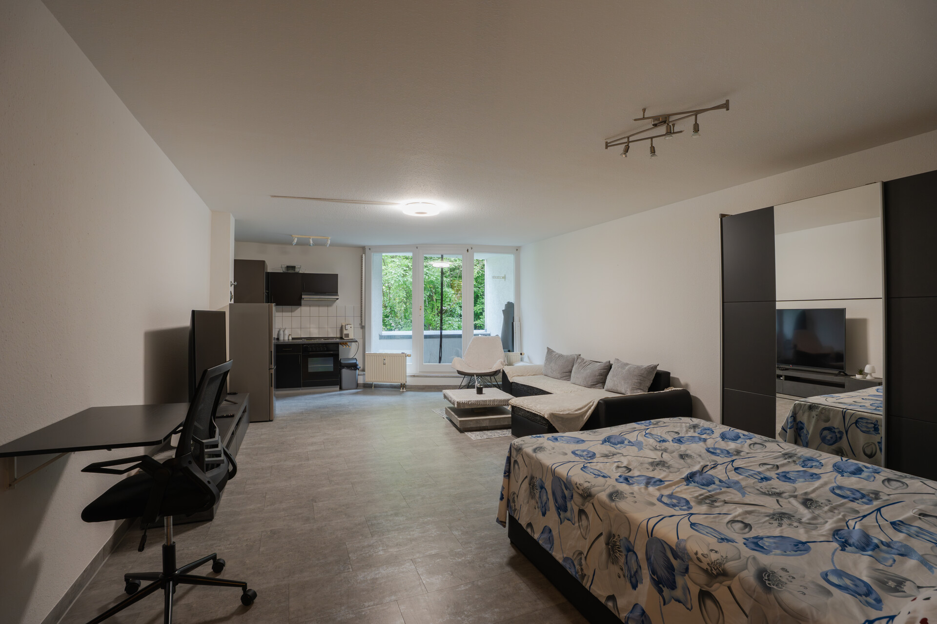 Blick in die Wohnung