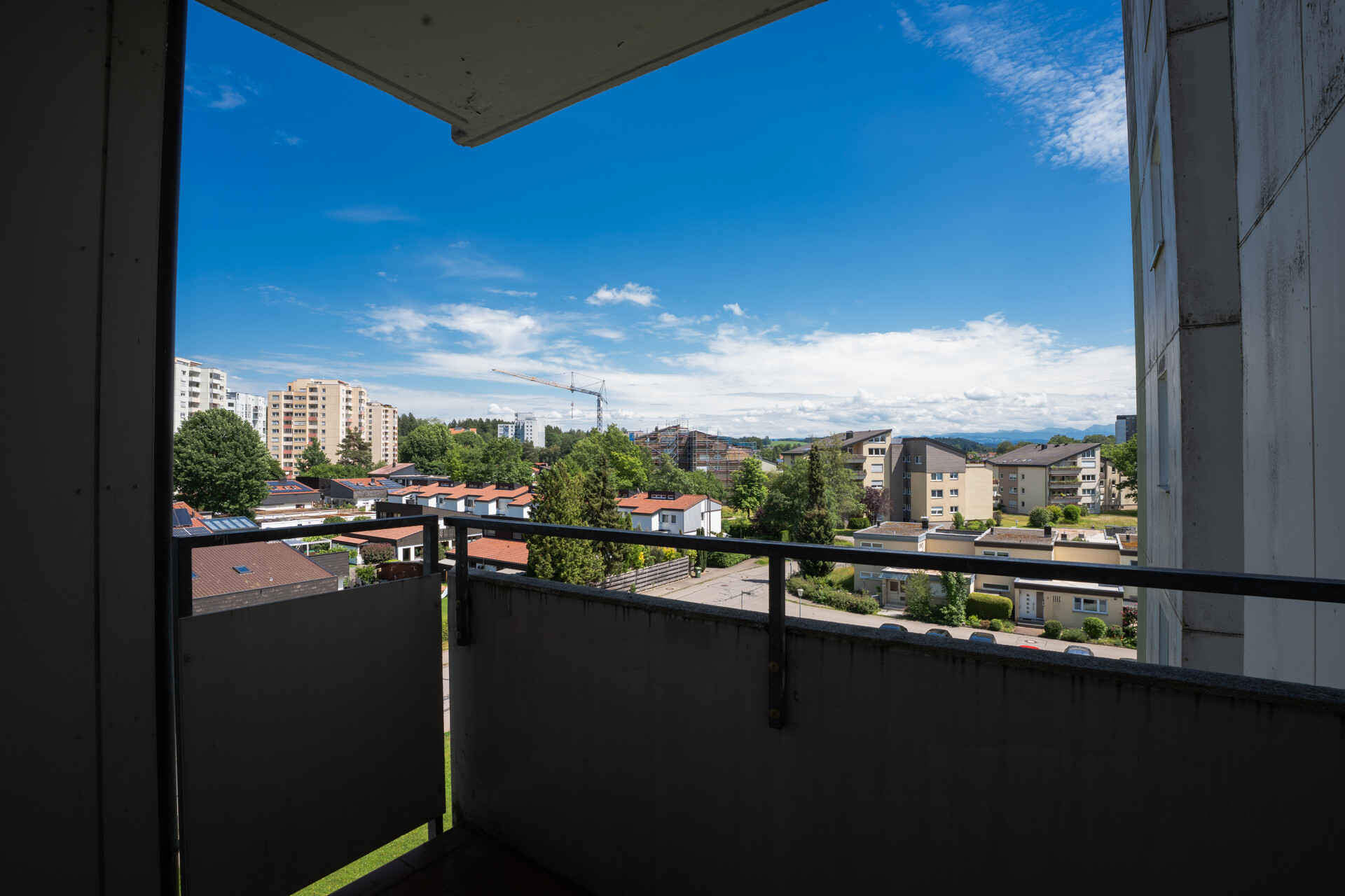 Blick vom Balkon Blick vom Balkon